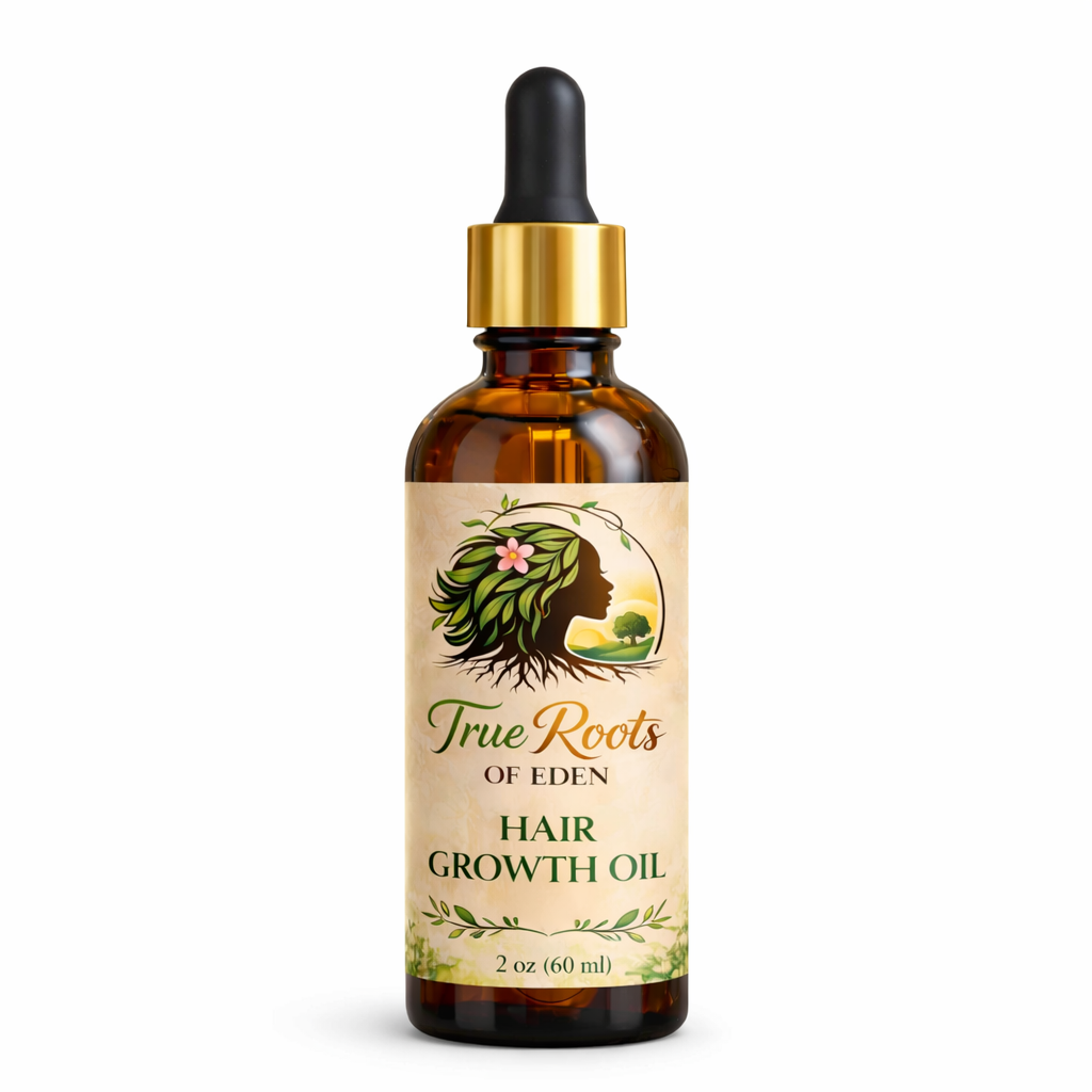 True Roots of Eden™ Hair Growth Oil – Alopecia & Edge Repair (2 oz)