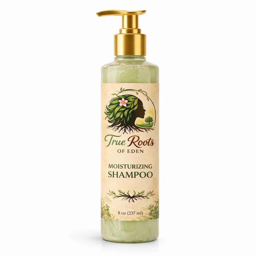 True Roots of Eden™ Moisturizing Shampoo – Scalp Cleansing & Growth Support